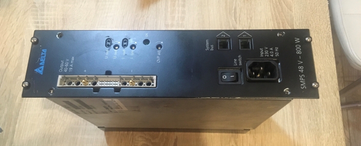 Úprava zdroja Delta SMPS 48V 800W Úprava zdroja Delta SMPS 48V 800W